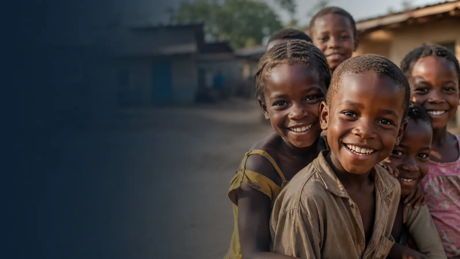 Enfants souriants